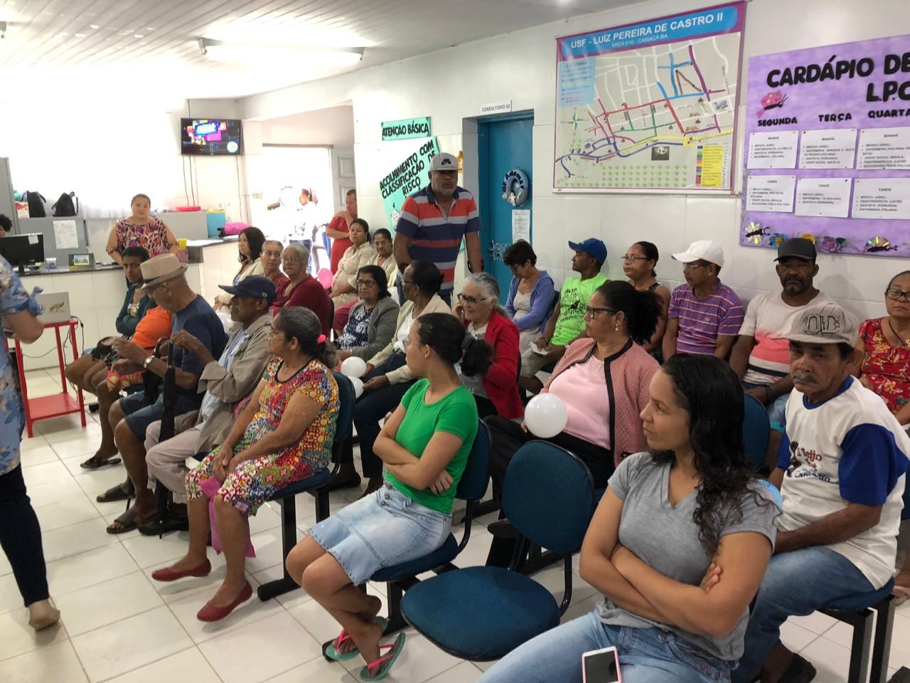 Camacã: NASF comemora aniversário da cidade com Projeto em Postos de Saúde